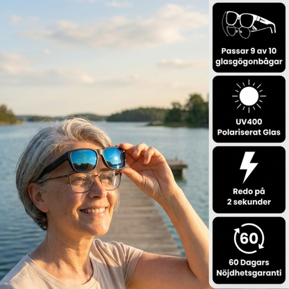 SolOptik™ – Passar direkt över dina glasögon