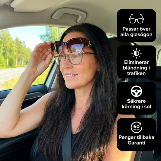 SolOptik™ – Kör säkert i solen utan att byta glasögon